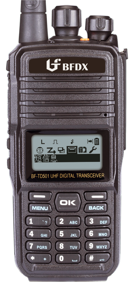 Bfdx BF-TD501 VHF, DMR